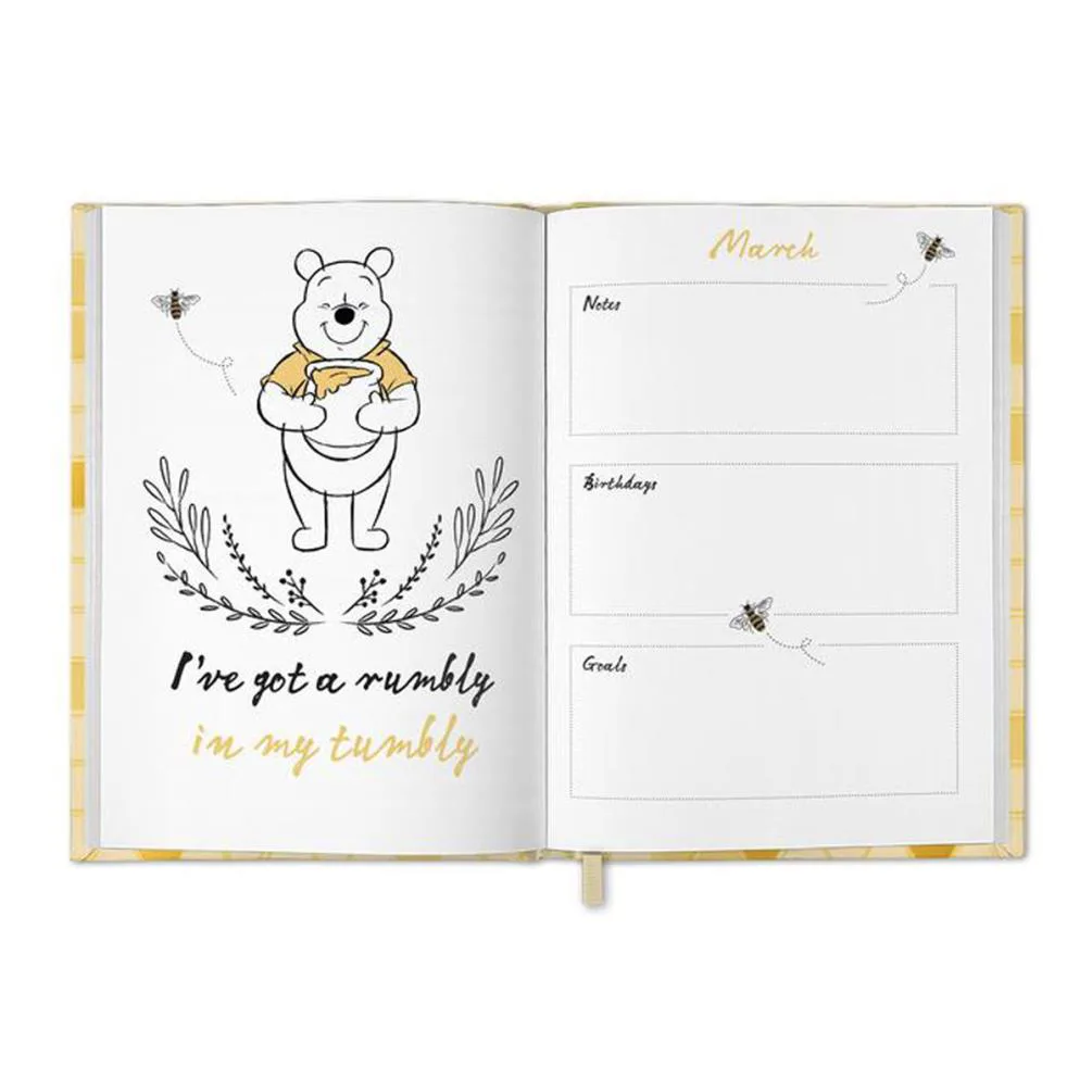 Winnie The Pooh Bee 2021 A5 Diary Extra Image 1
