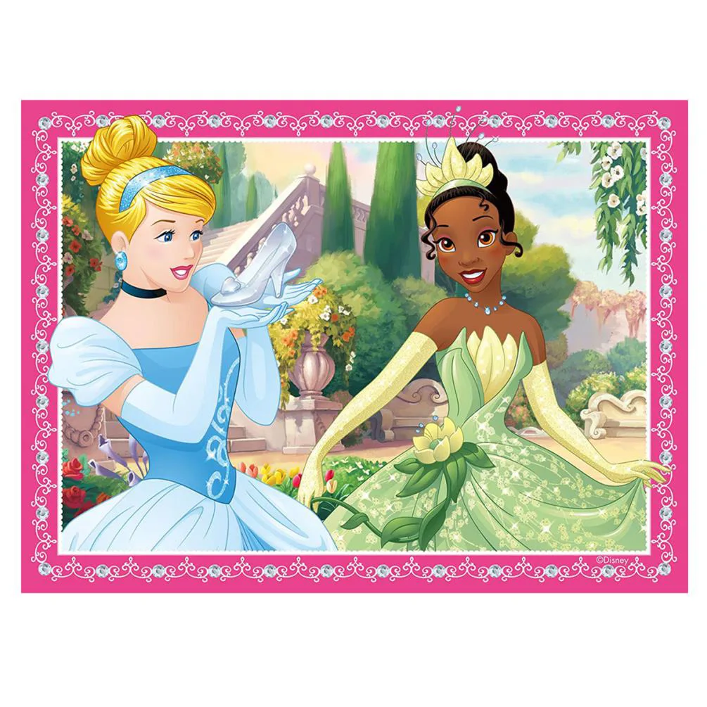 Disney Princess 4 x 24pc Jigsaw Puzzles Extra Image 1