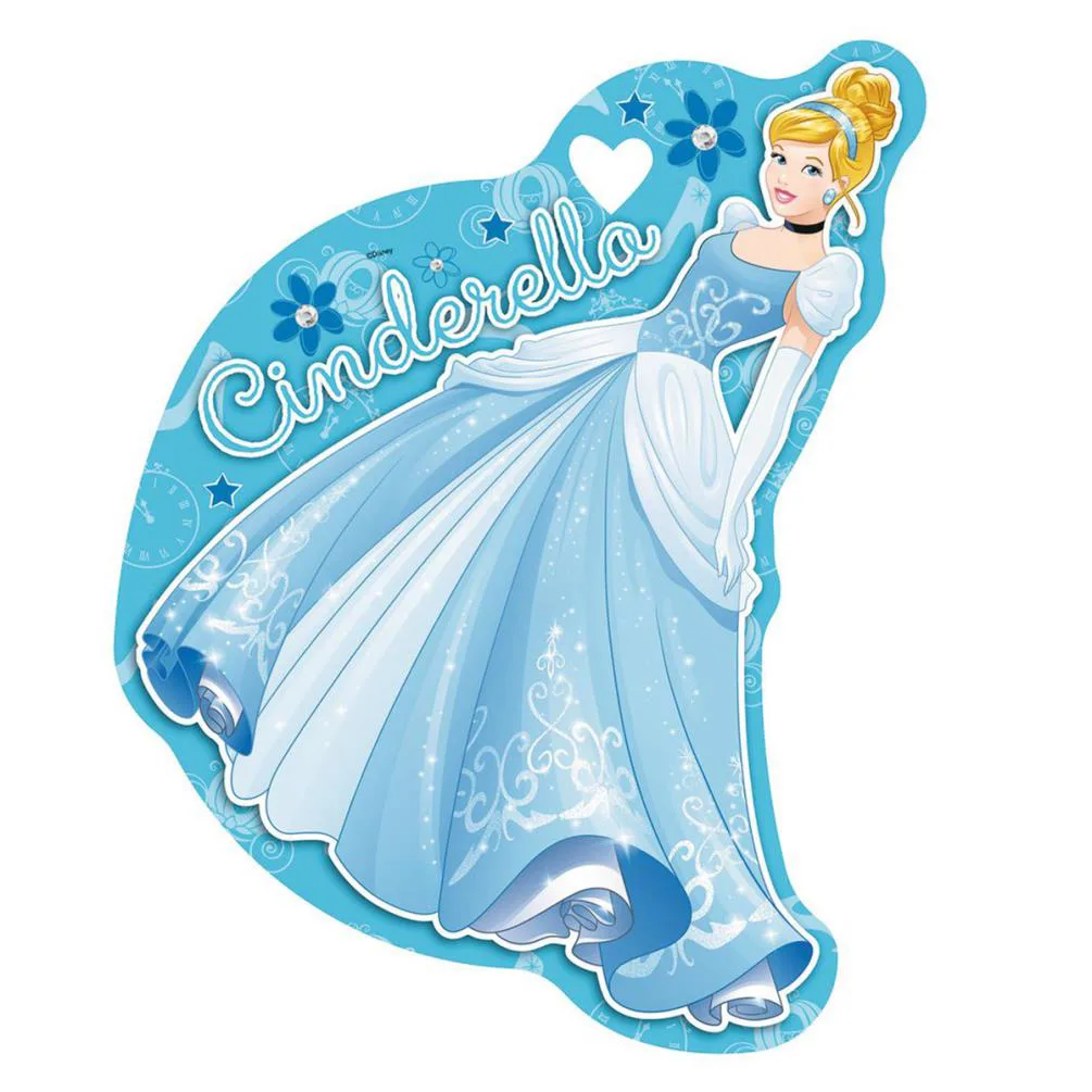 Disney Princess 4 Large Shaped Jigsaw Puzzles Extra Image 1