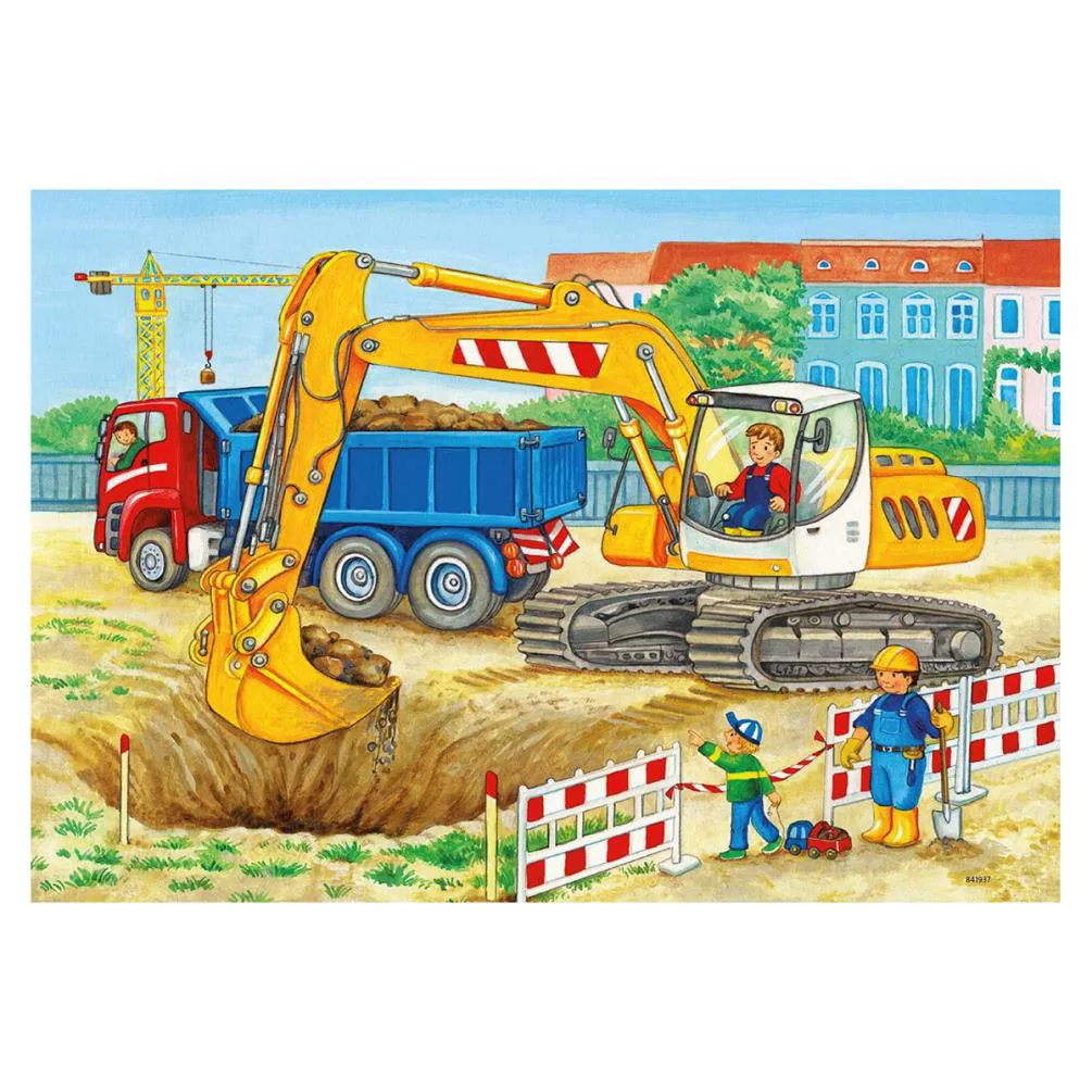 Hard at Work 2 x 12pc Jigsaw Puzzles Extra Image 3