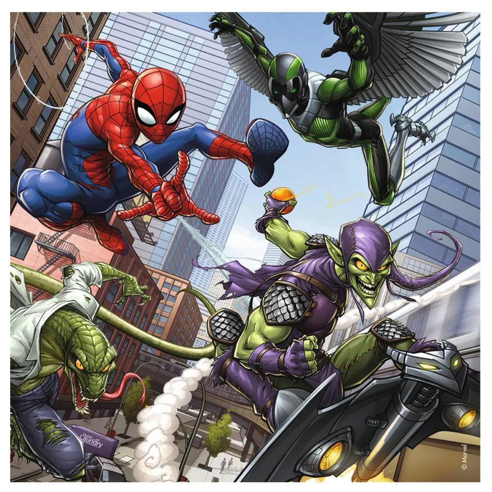 Spiderman 3 x 49pc Jigsaw Puzzle Extra Image 3