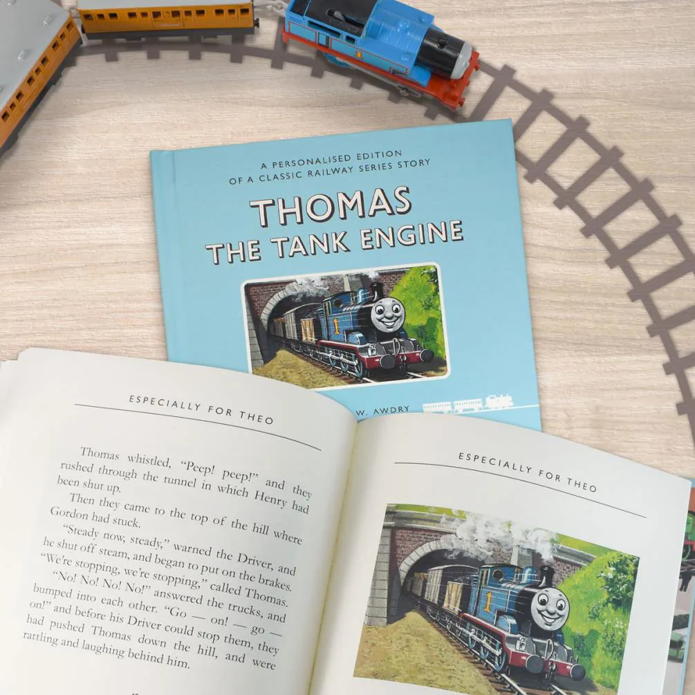 Personalised Thomas the Tank Engine First Edition Book Extra Image 2