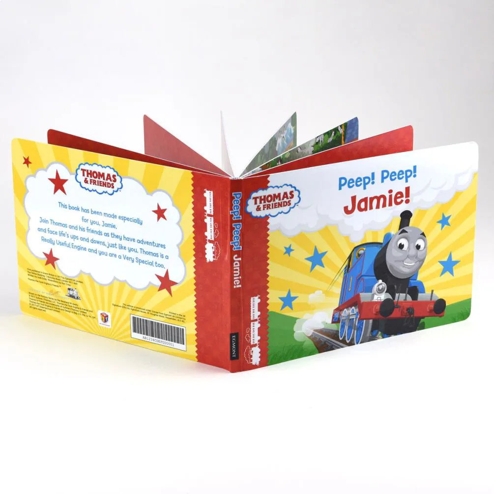Personalised Thomas & Friends Peep Peep! Board Book Extra Image 3