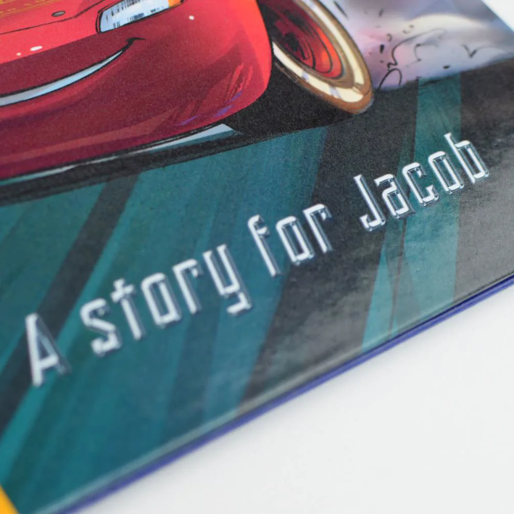 Personalised Disney Cars 3 Story Hardback Story Book Extra Image 2