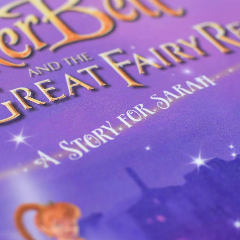 Personalised Disney Fairies Softback Story Book Extra Image 1