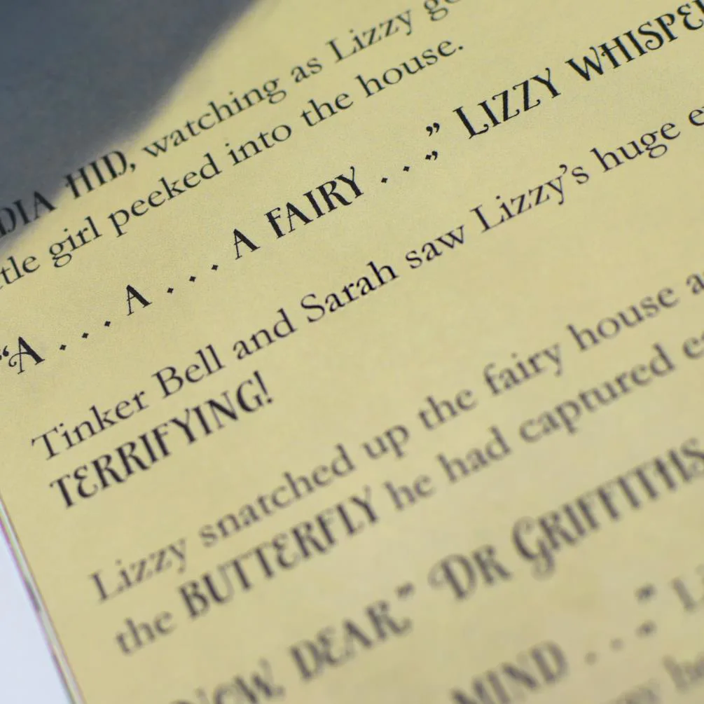 Personalised Disney Fairies Softback Story Book Extra Image 2