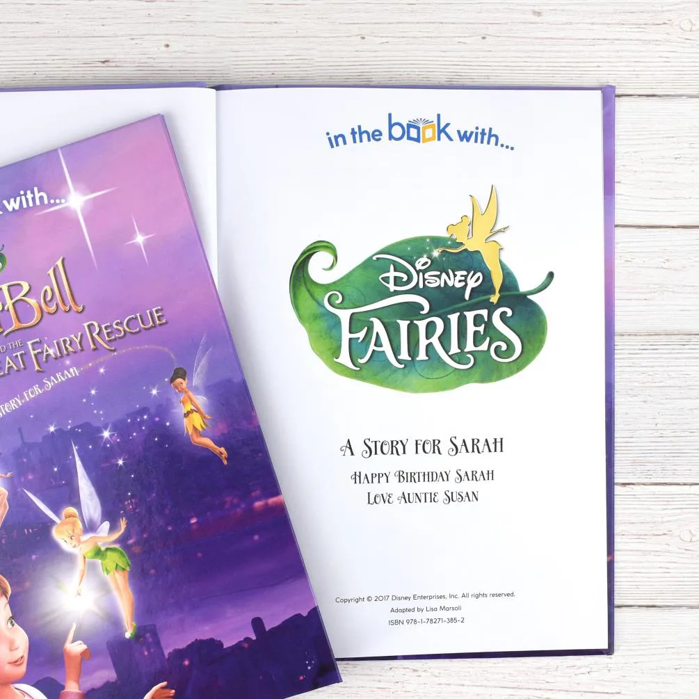 Personalised Disney Fairies Softback Story Book Extra Image 3