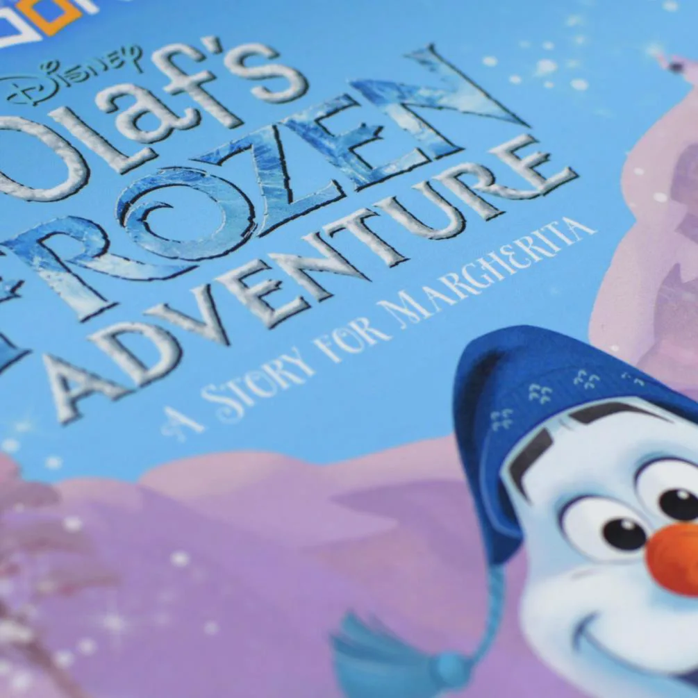 Personalised Disney Olaf’s Frozen Adventure Hardback Story Book Extra Image 1