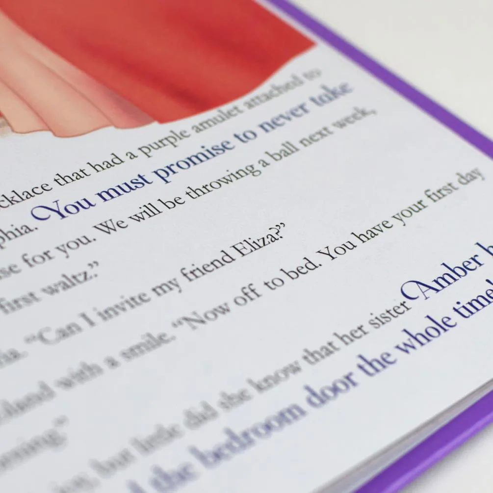 Personalised Disney Jr Sofia the First Softcover Story Book Extra Image 2