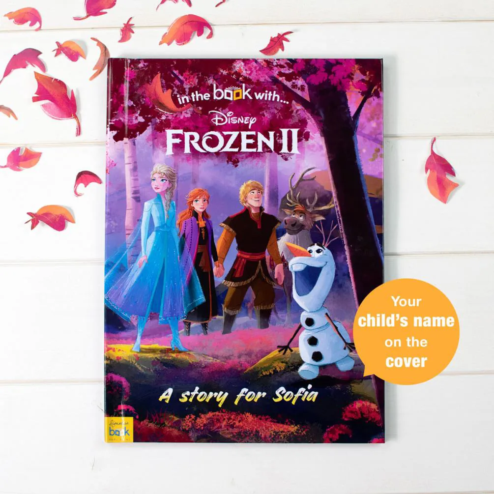 Personalised Disney Frozen 2 Hardback Story Book Extra Image 2