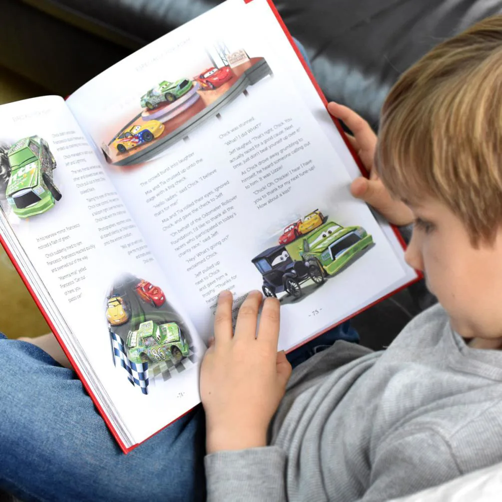 Personalised Disney Cars Collection A4 Book Extra Image 1