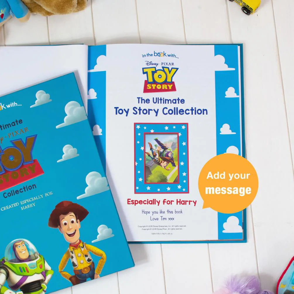 Personalised Disney Toy Story Collection Deluxe Book Extra Image 2