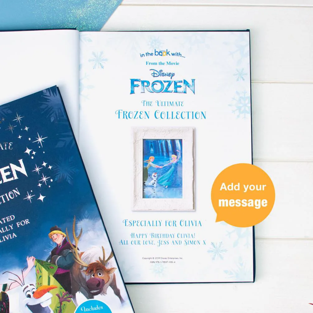 Personalised Disney Frozen Collection Standard Book Extra Image 1