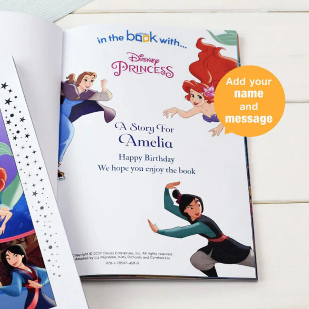Personalised Disney Little Favourites Princess Tales of Bravery Book Extra Image 1