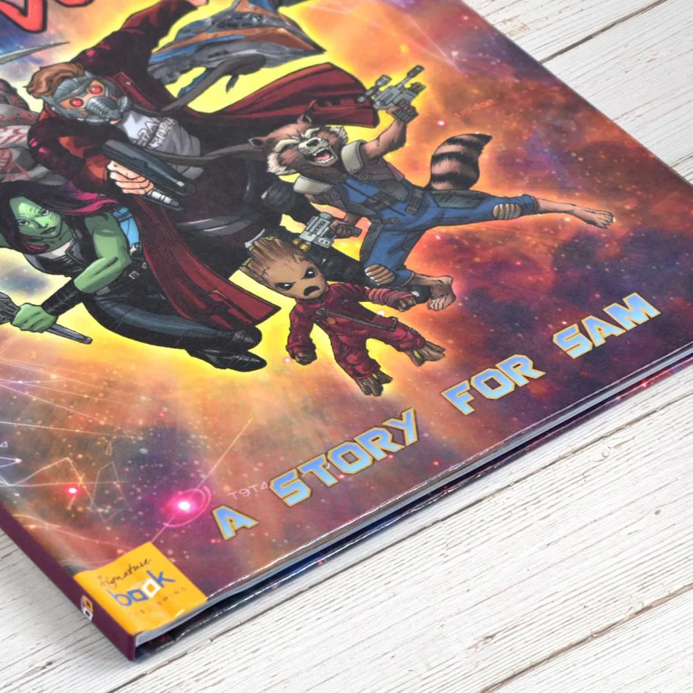 Personalised Marvel Guardians of the Galaxy 2 Hardback Story Book Extra Image 3