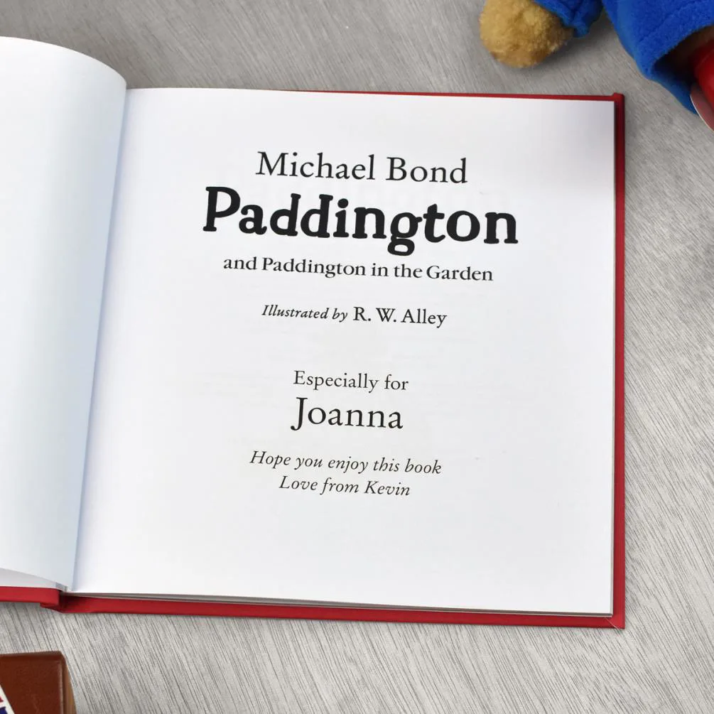 Personalised Paddington Bear Story Book Extra Image 2