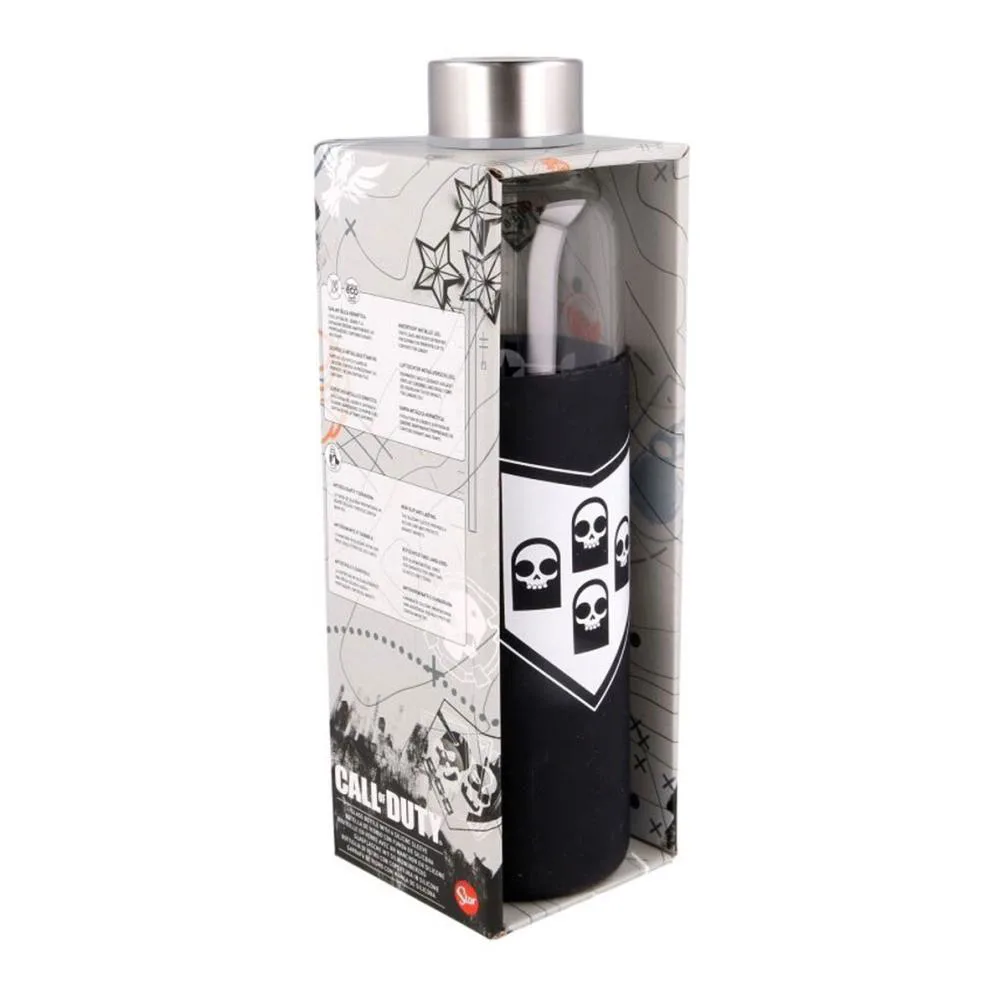 Call Of Duty Boxed Glass Bottle with Silicone Cover Extra Image 3