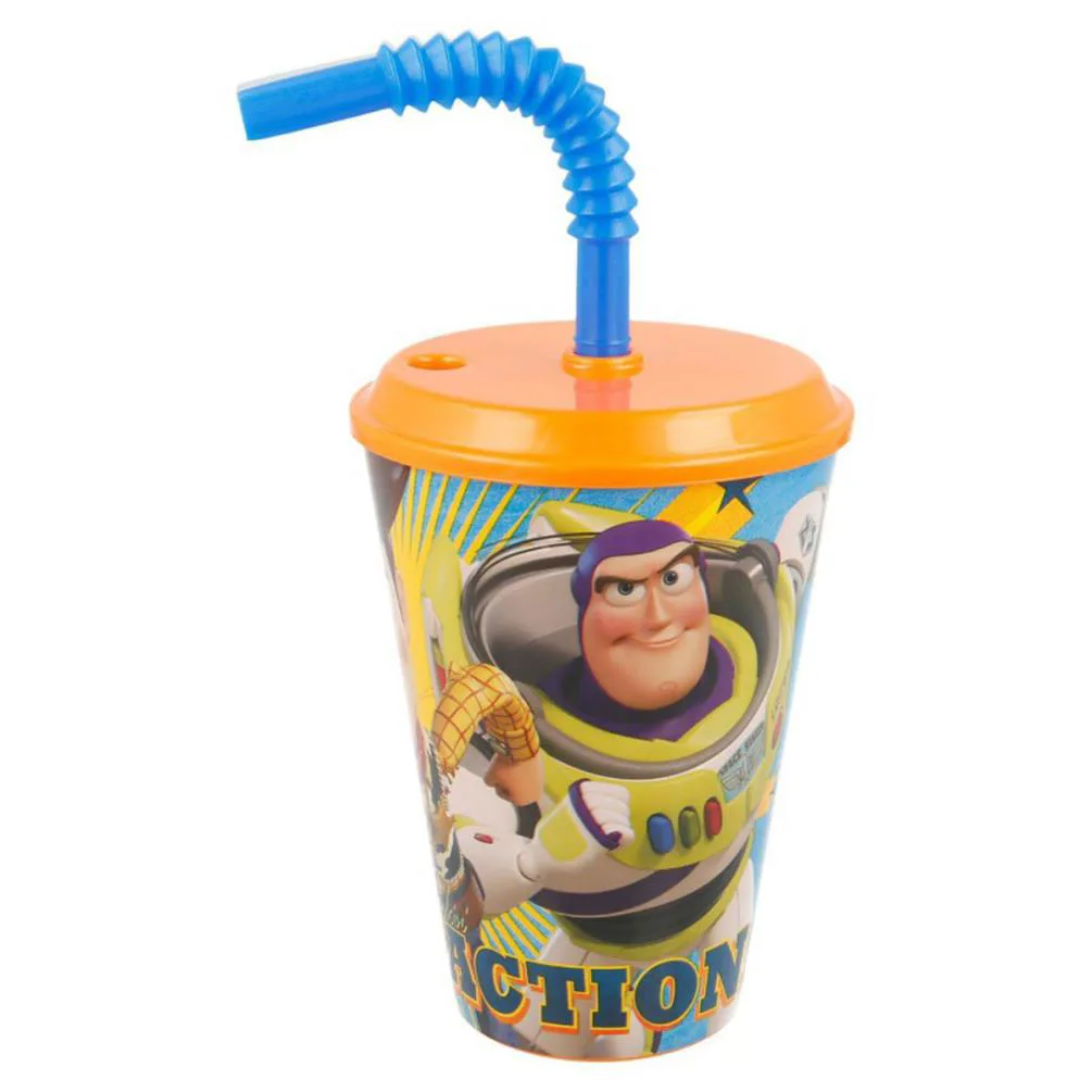Disney Toy Story 4 430ml Tumbler with Straw Extra Image 1