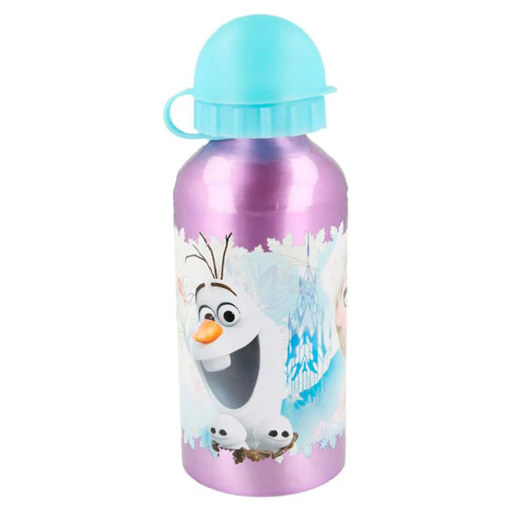Disney Frozen Purple Aluminium Water Bottle Extra Image 1