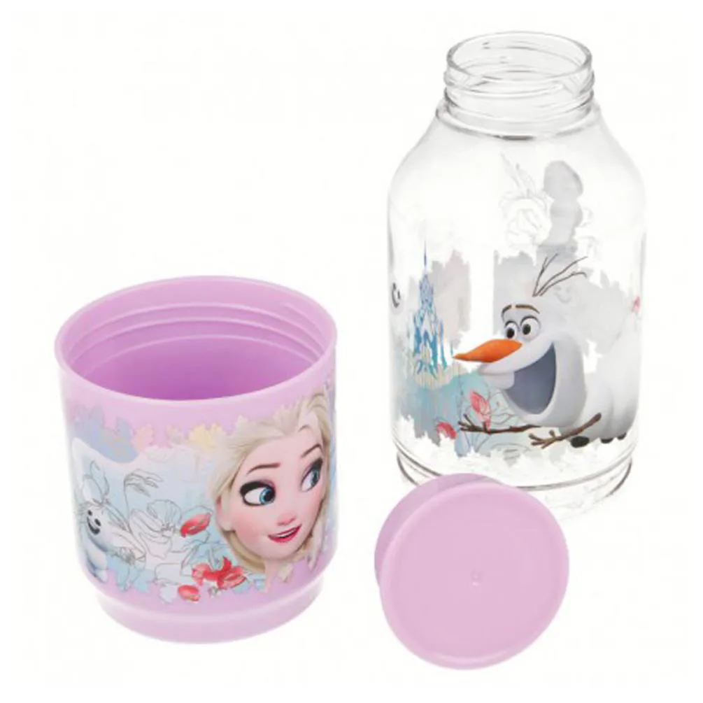 Disney Frozen 300ml 2-in-1 Drinks Bottle & Tumbler Extra Image 1