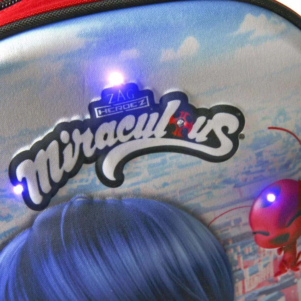 Miraculous Ladybug LED Light & Sound (Spanish) Backpack Extra Image 3