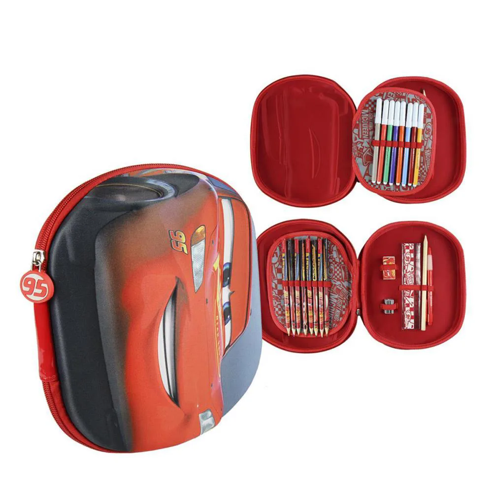 Disney Cars 3D Filled Pencil Case Extra Image 1
