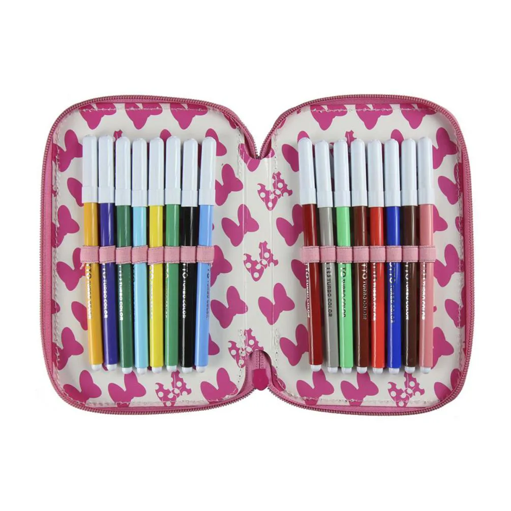 Minnie Mouse Triple Decker Filled Pencil Case Extra Image 2
