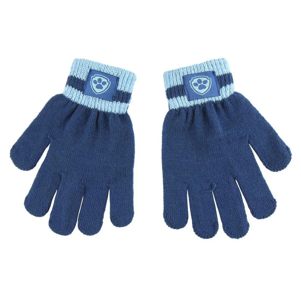 Paw Patrol Chase Bobble Hat & Gloves Set Extra Image 3