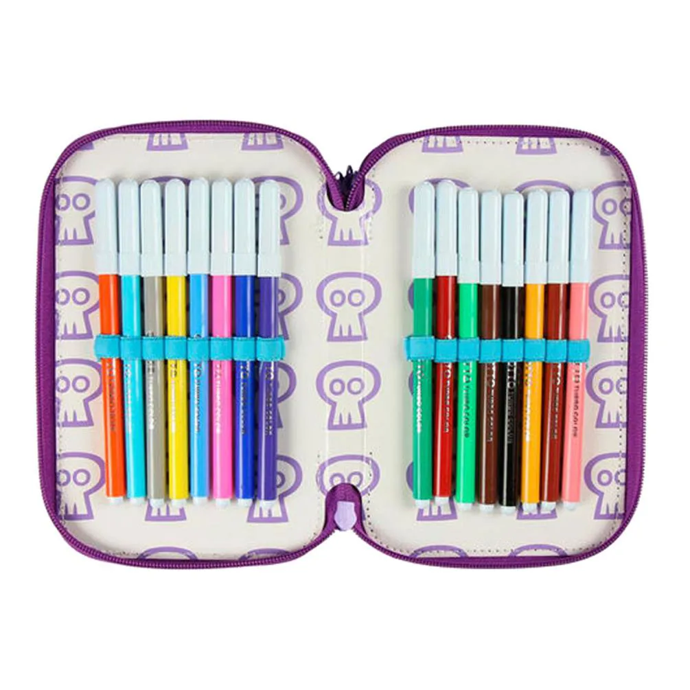 Disney Vampirina Triple Decker Filled Pencil Case Extra Image 1
