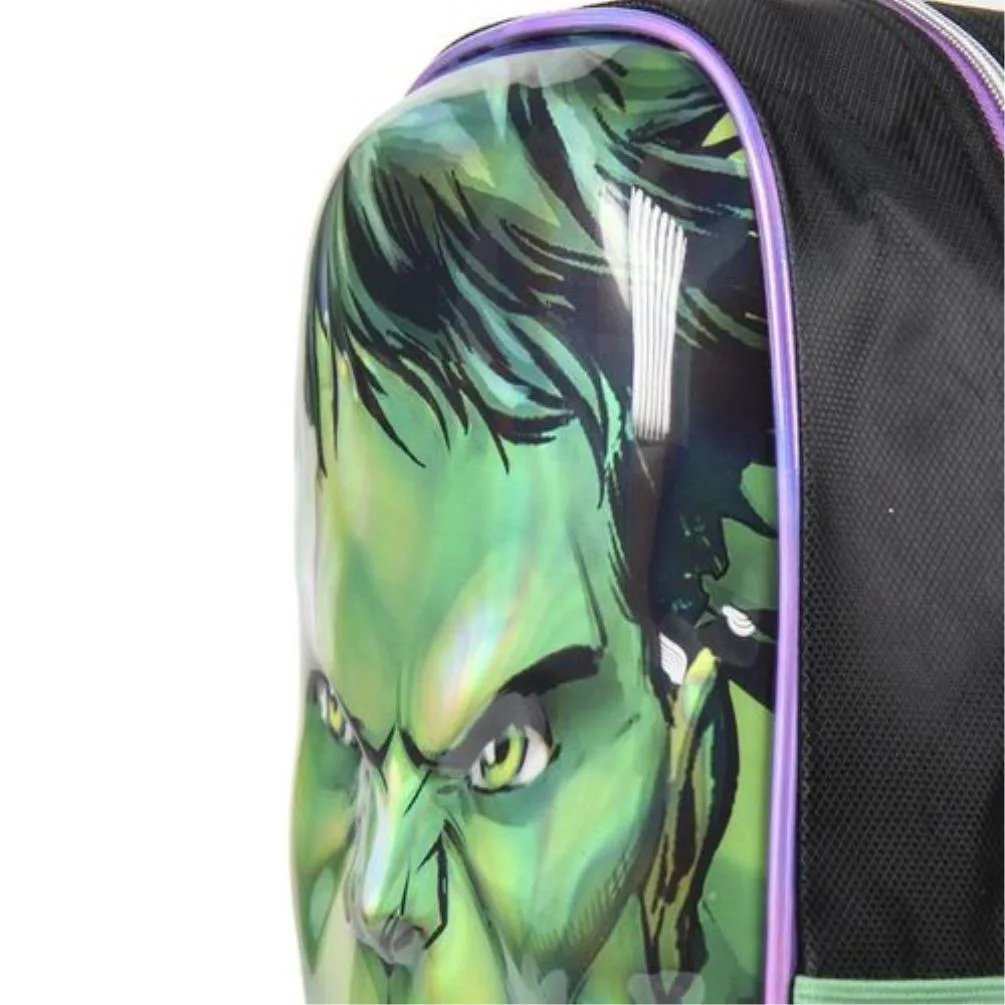 Marvel Avengers Incredible Hulk 3D Junior Backpack Extra Image 1