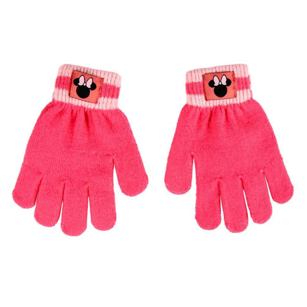 Minnie Mouse Bobble Hat & Gloves Set Extra Image 1