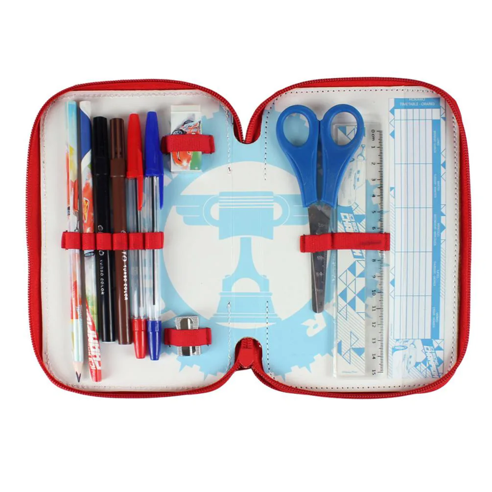 Disney Cars Ice Racing Triple Decker Filled Pencil Case Extra Image 2
