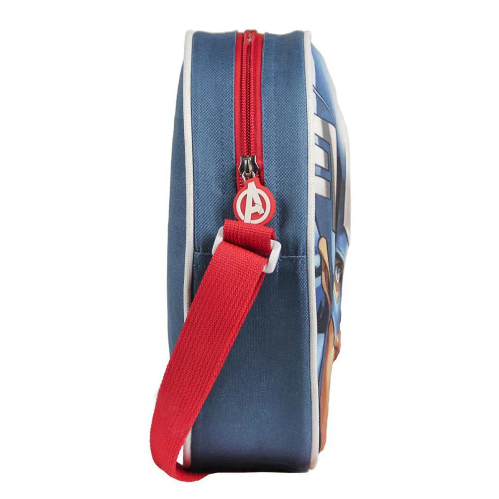 Marvel Avengers Captain America 3D Oval Shoulder Bag Extra Image 1