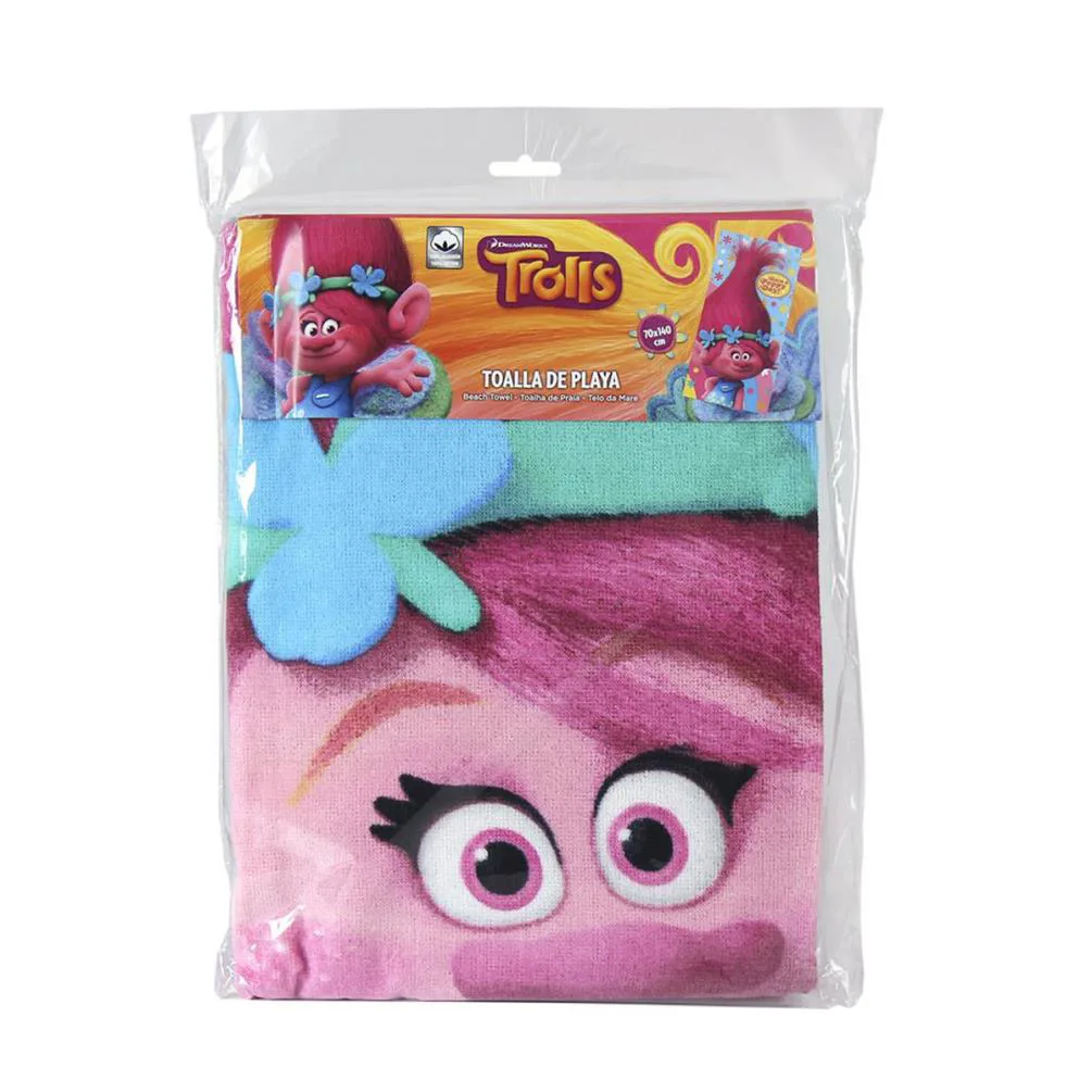 Trolls Poppy Beach Towel Extra Image 1