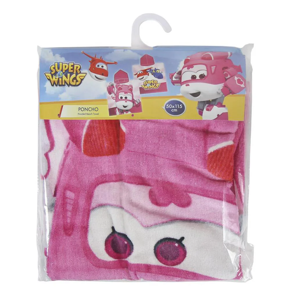 Super Wings Hooded Poncho Towel Extra Image 2