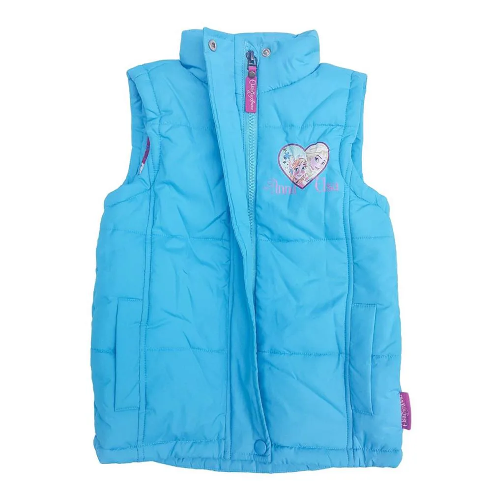 Disney Frozen Sleeveless Gilet Jacket Extra Image 2