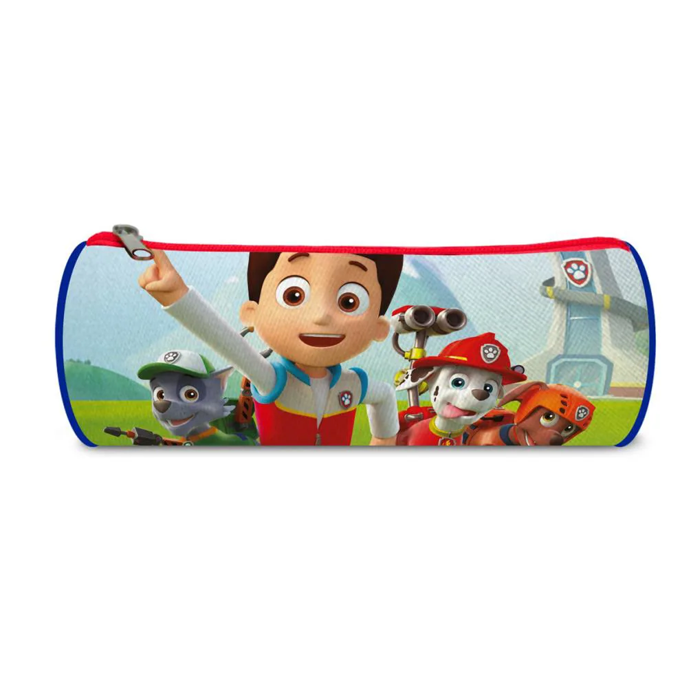Paw Patrol Ryder & Pups Tubular Pencil Case Extra Image 1