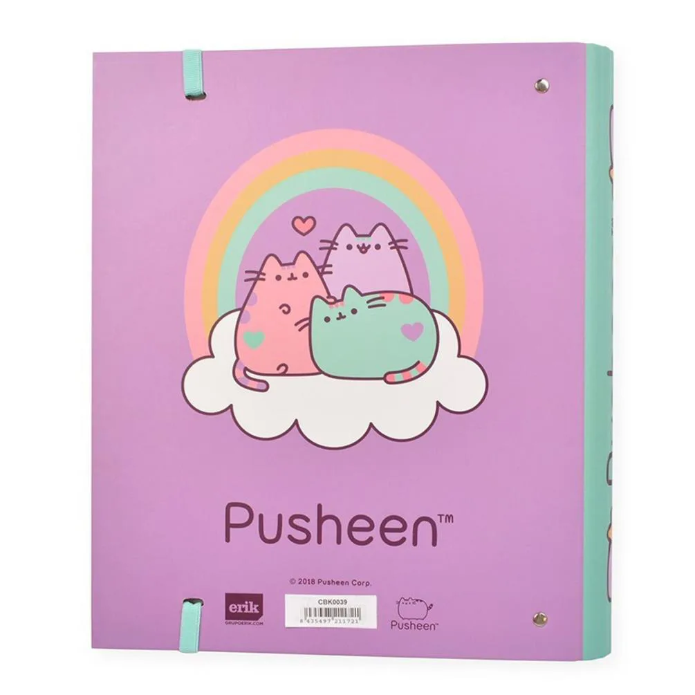 Pusheen The Cat A4 Ring Binder Organiser Extra Image 1