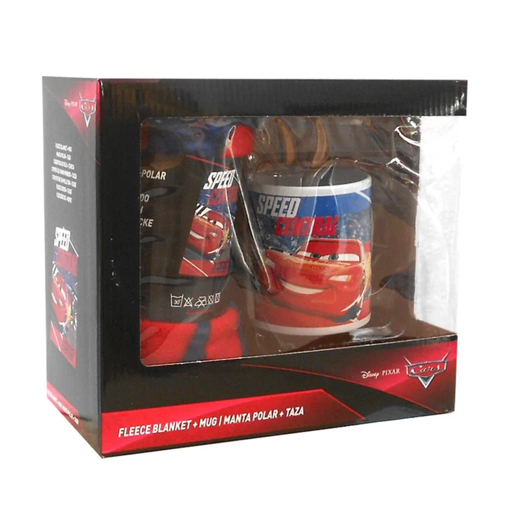 Disney Cars Ceramic Mug & Fleece Blanket Gift Set Extra Image 1