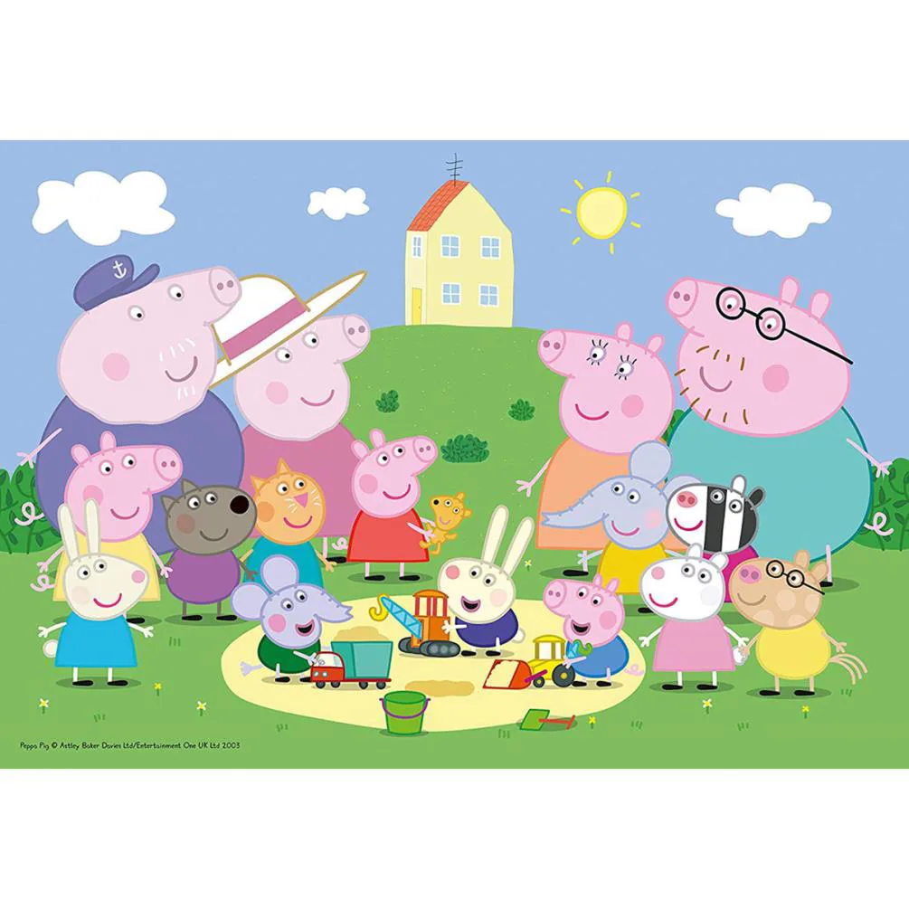 Peppa Pig Fun In The Sun 35pc Jigsaw Puzzle Extra Image 1