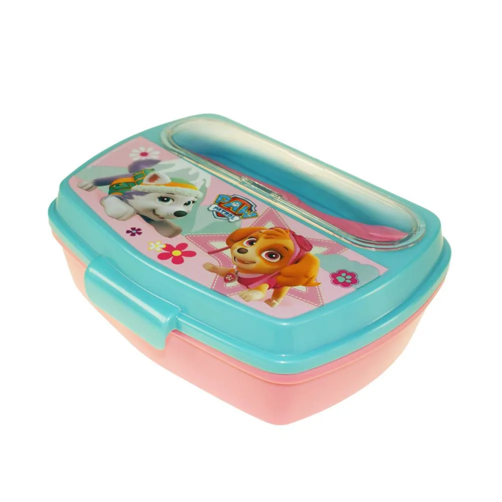 Paw Patrol Skye Sandwich Box With Cutlery Set Extra Image 3