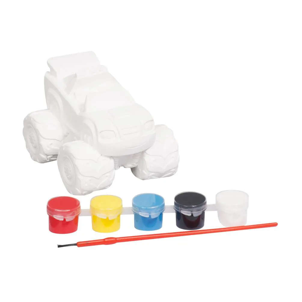 Blaze & The Monster Machines Paint Your Own Blaze Figure Extra Image 1