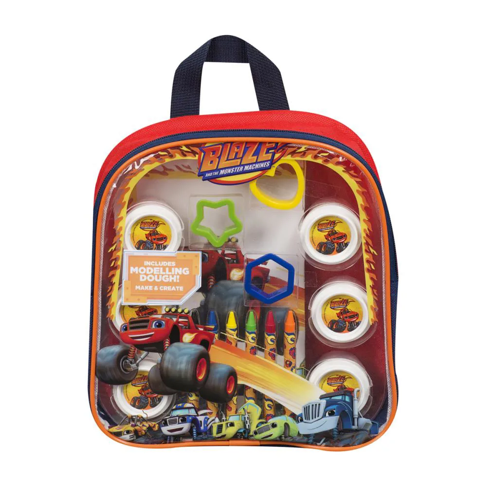 Blaze & The Monster Machines Backpack with Accessories Extra Image 1