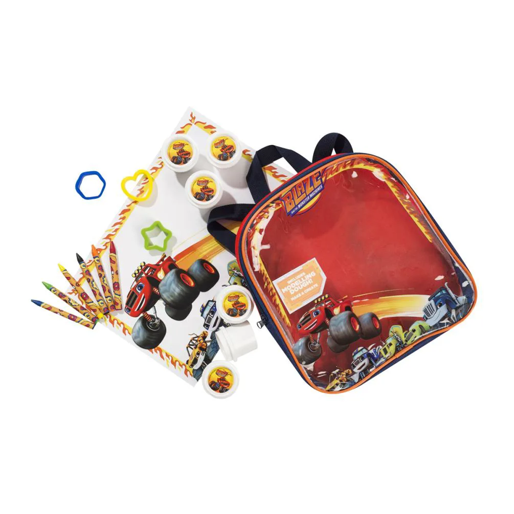 Blaze & The Monster Machines Backpack with Accessories Extra Image 2