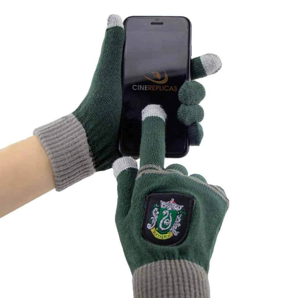 Harry Potter Kids Slytherin Gloves & Beanie Set Extra Image 3