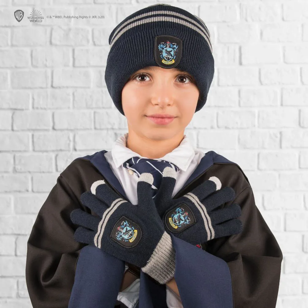 Harry Potter Kids Ravenclaw Gloves & Beanie Set Extra Image 1