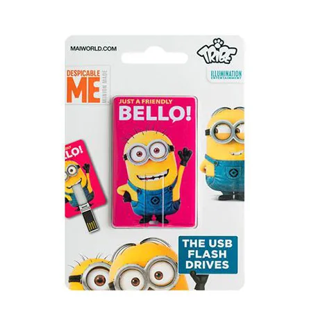 Friendly Minions 8GB USB Flash Pen Drive Card Extra Image 1