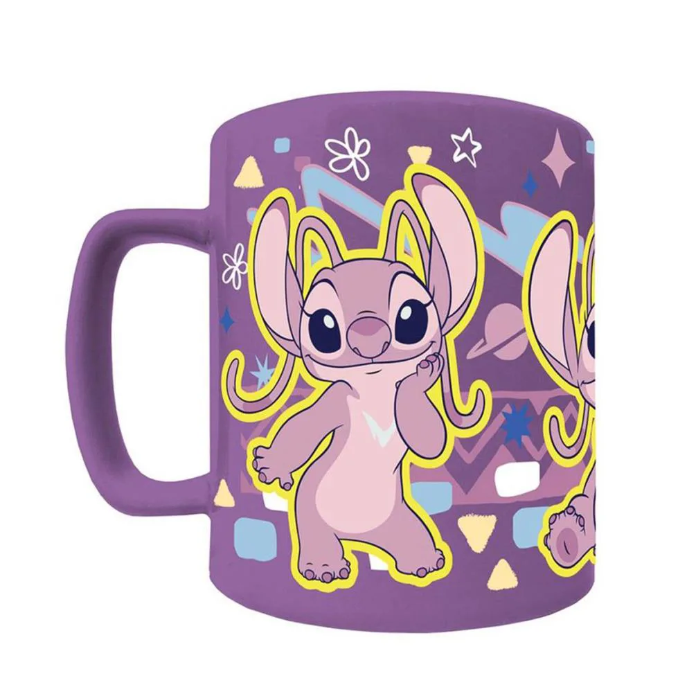 Lilo & Stitch Angel Fuzzy Mug Extra Image 1