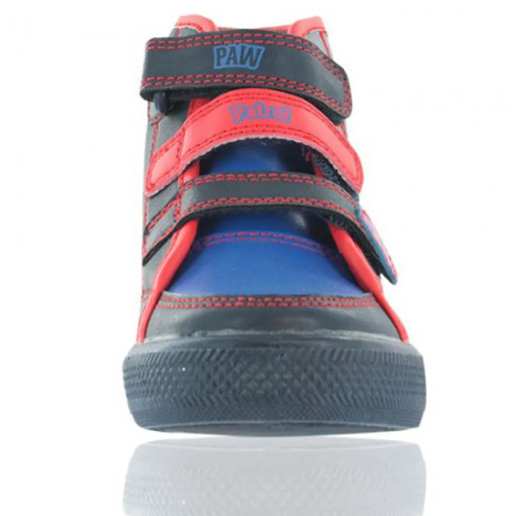Paw Patrol Triple Strap Hi Top Trainers Extra Image 1