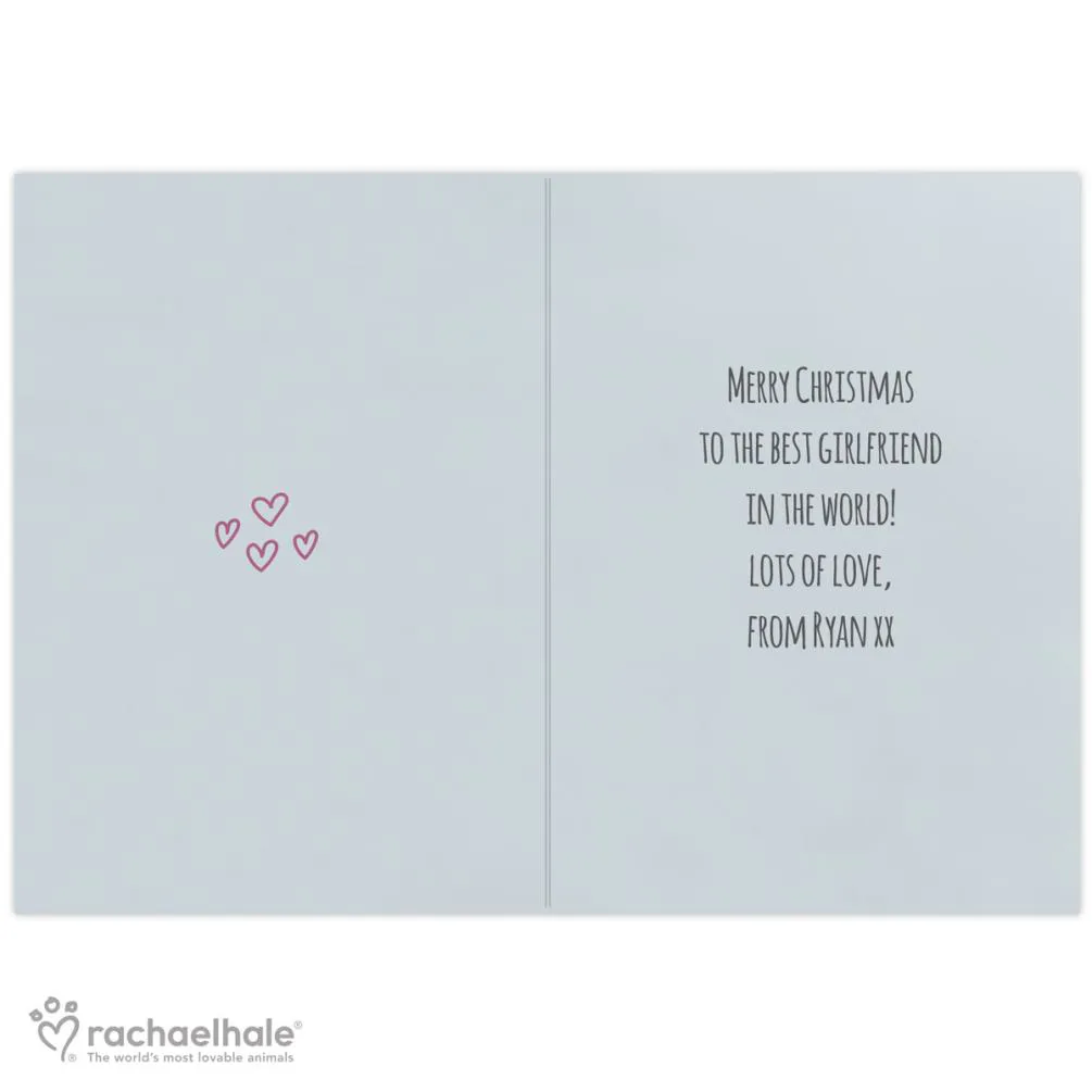 Personalised Rachael Hale Terrier Christmas Card Extra Image 1